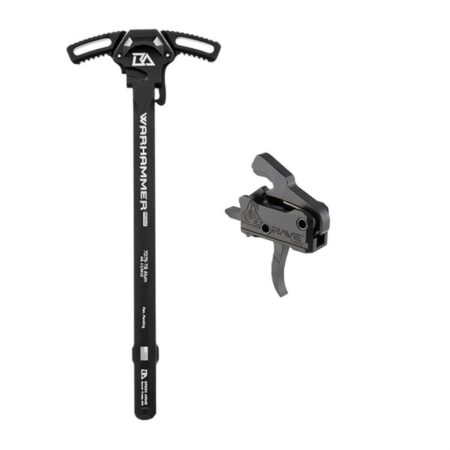Rise Armament 140 RAVE Curve Trigger & Warhammer Mod2 Charging Handle