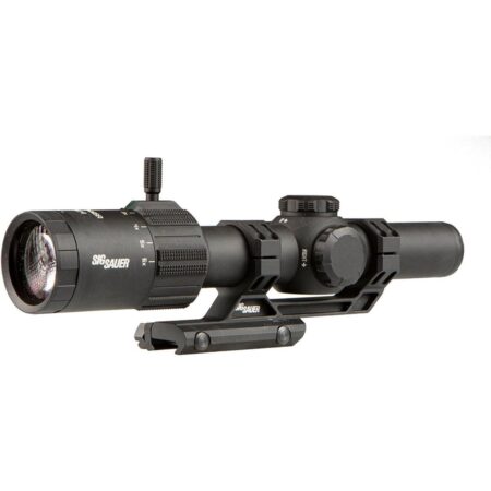 Sig Tango MSR 1-6x24mm SFP Ill Hellfire FL-6 Reticle BLK W/Mount