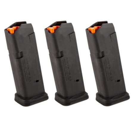 Magpul PMAG GL9 9mm 15RD for Glock 19 Black 3/Pack